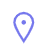 Icono de un marcador de ubicación, que representa lugares o localizaciones de interés.